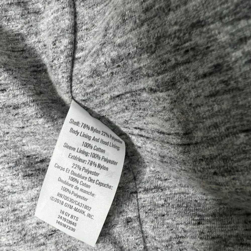 Gymboree raincoat gray  ligthweight  Jacket Sz S